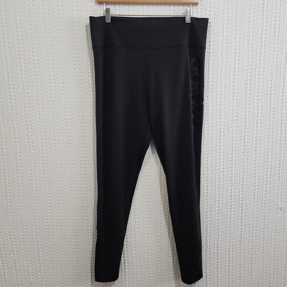 adidas Design 2 Move High Rise Logo Tights Black Size X-Large - Picture 4 of 12